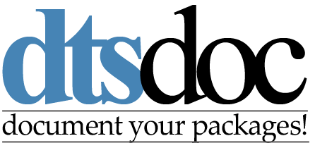 dtsdoc - document your packages!